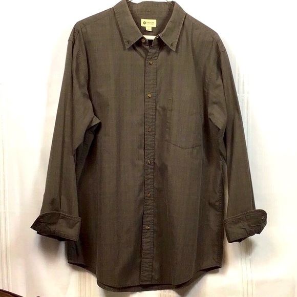 Haggar Other - 👑 HAGGER ‘Weekender’ Glen Plaid Oxford Long Sleeve